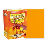 Dragon Shield Standard Card Sleeves - Orange Matte