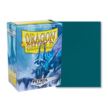 Dragon Shield Standard Card Sleeves - Petrol Matte