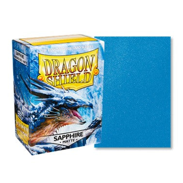 Dragon Shield Standard Card Sleeves - Sapphire Matte