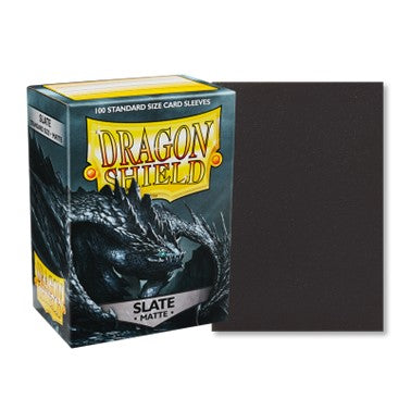 Dragon Shield Standard Card Sleeves - Slate Matte