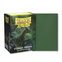 Dragon Shield Standard Card Sleeves - Forest Green Matte