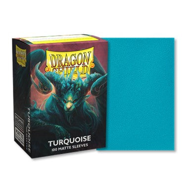 Dragon Shield Standard Card Sleeves - Turquoise Matte