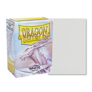Dragon Shield Standard Card Sleeves - White Matte