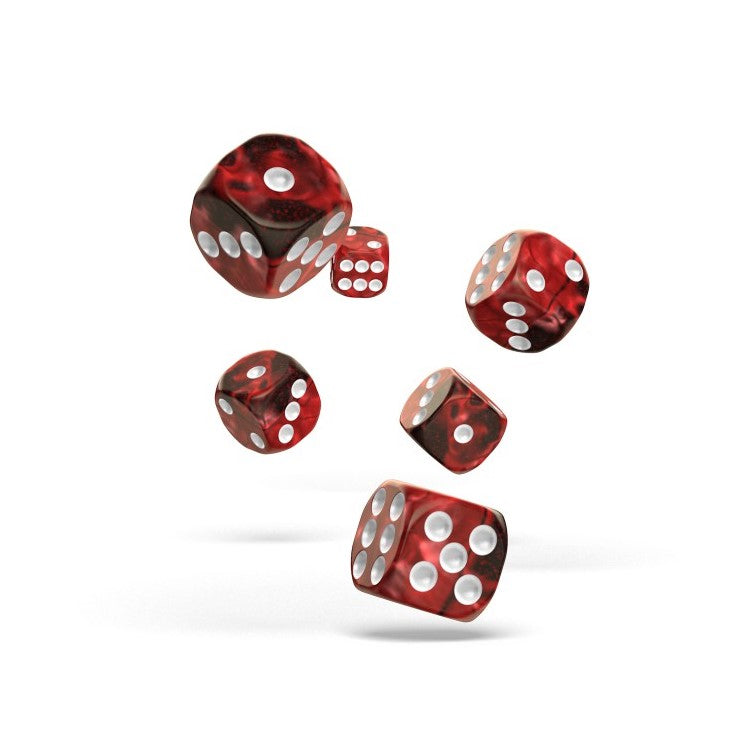 Oakie Doakie Dice D6 Dice 16 mm Gemidice - Vampire (12)