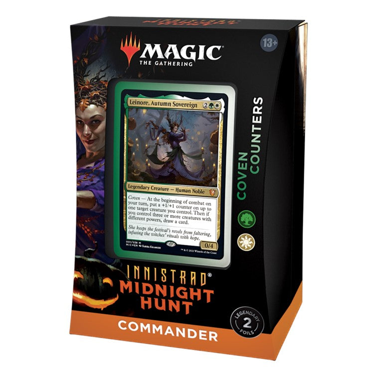 Magic: The Gathering Innistrad Midnight Hunt Commander Deck – Coven Counters