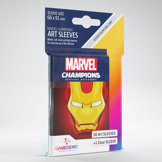 Marvel Champions Card Sleeves - Iron Man