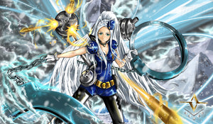 Cardfight!! Vanguard overDress Playmat - Aurora Battle Princess, Seraph Snow