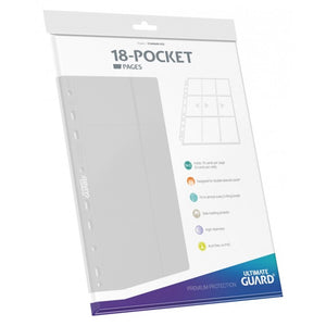 Ultimate Guard 18-Pocket Side-Loading Pages (10) - White