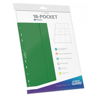 Ultimate Guard 18-Pocket Side-Loading Pages (10) - Green